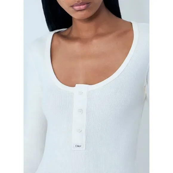 Chloé Women Henley T-Shirt